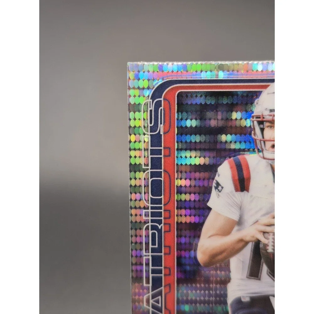 2025 Topps Chrome Drake Maye #207 Silver Pulsar Refractor Patriots‎